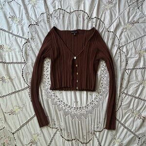 Kendall & Kylie cropped sweater